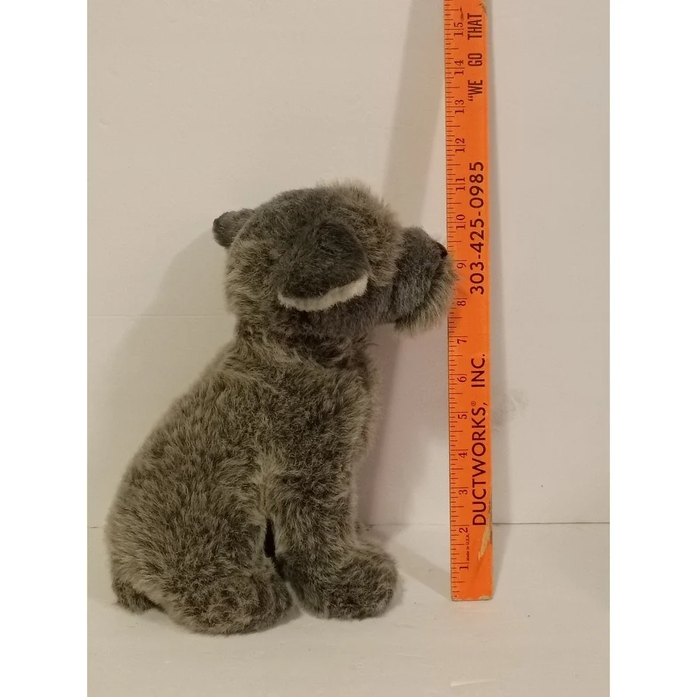 Vintage 1985 Avanti‎ Applause Plush Stuffed Scotty Dog Grey